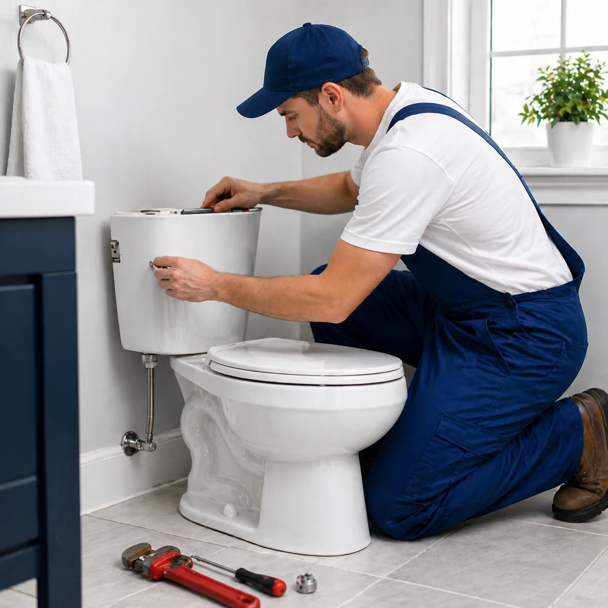 toilet repair and installation owen sound plumbing service